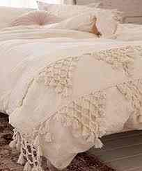 Cotton Tassel Bedspreads Comforter Quilt Cover