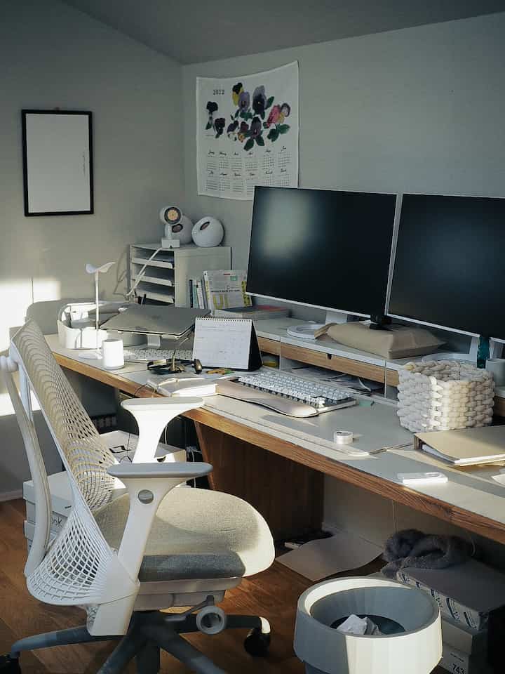 Tagged posts featuring ELLOVEN Monitor Stand with Drawer 1