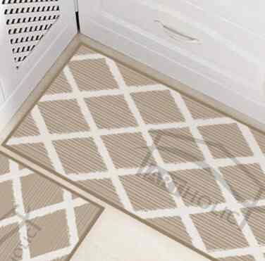 Kitchen Mat Rhombus Anti Slip