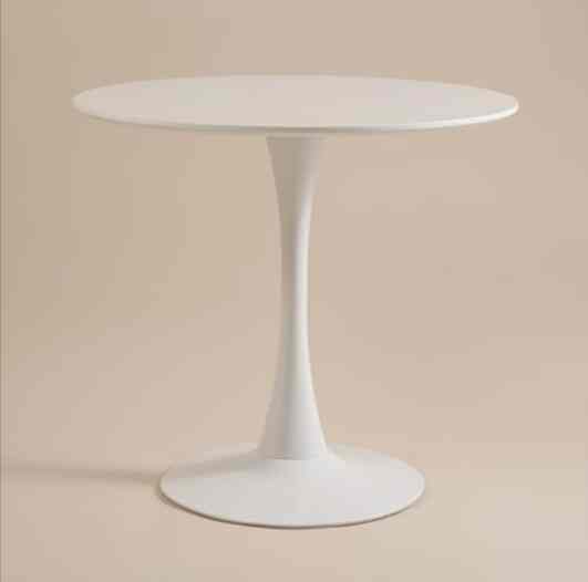 ALLON ホワイト 円形テーブル 60cm