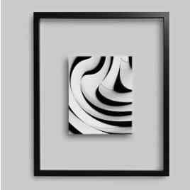 ARTE Floating Frame 40x50cm (16R) - Hitam
