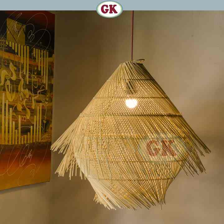 Lampu Gantung Rotan