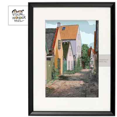 Digital illustration, copenhagen