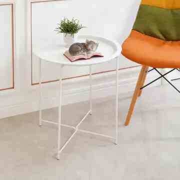 Neo Helios Meja Sisi - Putih