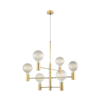 Hellon Lampu Gantung Hias 6l H75 - Gold