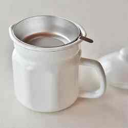 ホーロー オイルポット 六角 1.1L 