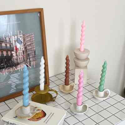 Twisted Candle Lilin Aesthetic