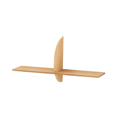 Puddle on asphalt shelf 壁付けシェルフ