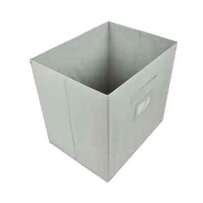 Kotak Penyimpanan Lipat 32x25x32 Cm - Abu Abu