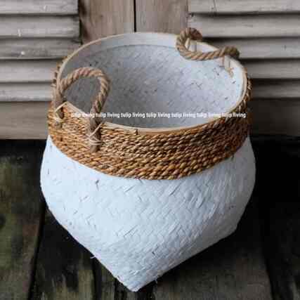 White basket