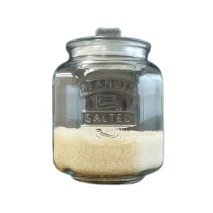 ANTIQUE COOKIEJAR 7L ガラス容器