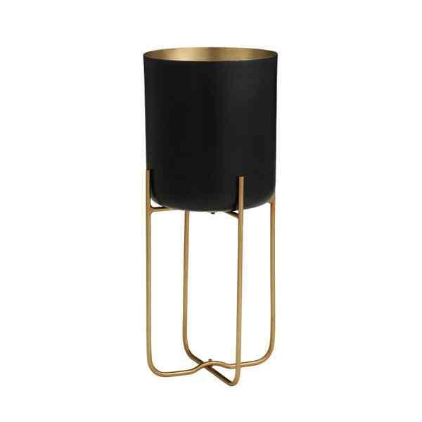 アルミプランター ウィズアイアンスタンド H52