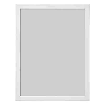 FISKBO, Bingkai, putih, 30x40 cm