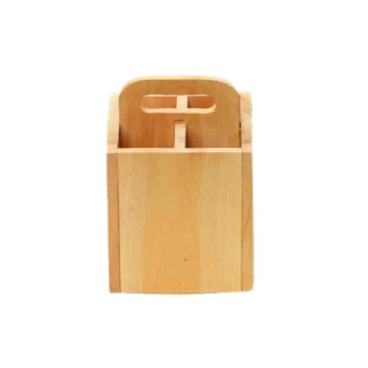 Kotak Kayu Tempat Alat Makan