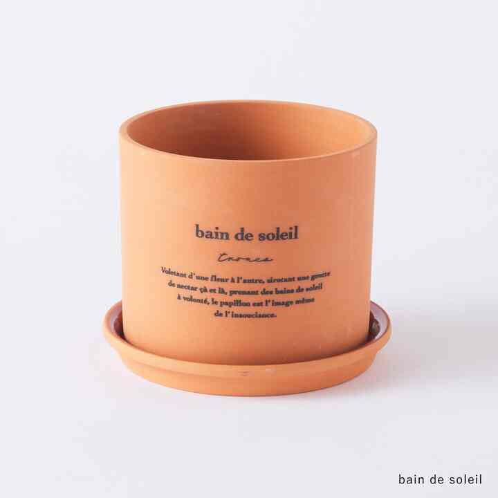 多治見焼 素焼きプランターポット