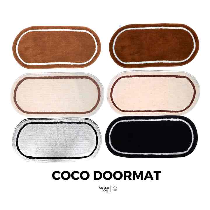 Keset / Doormat Anti Slip 45x100 Motif Coco