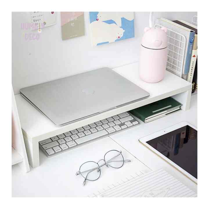 White Wood Rack - F0093