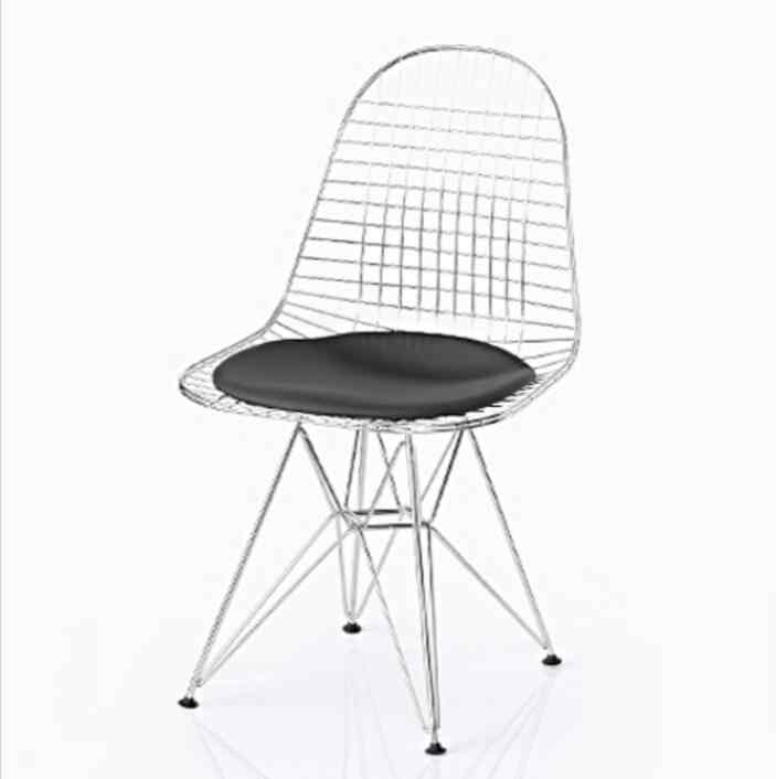 DKR ワイヤーチェア シートパッド付