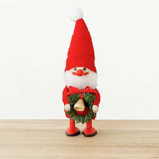 ノルディカ ニッセ 人形 リースを持ったサンタ