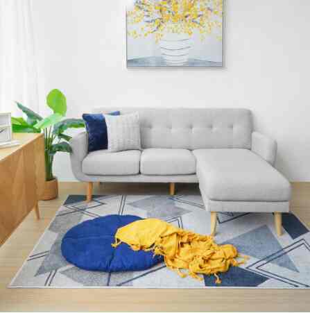 Logan Sofa Sectional Fabric - Krem