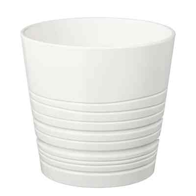 MUSKOT Pot tanaman, putih, 19 cm