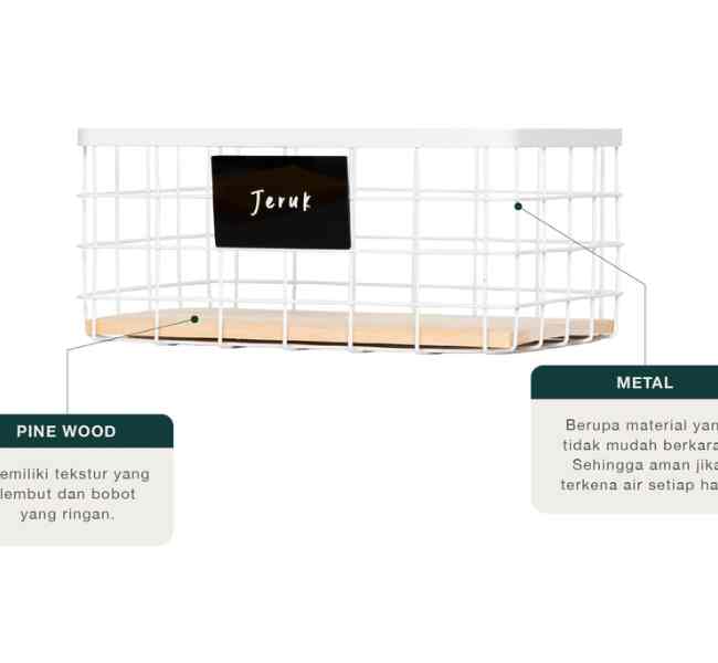 GRINN LIVING Moza Storage Box