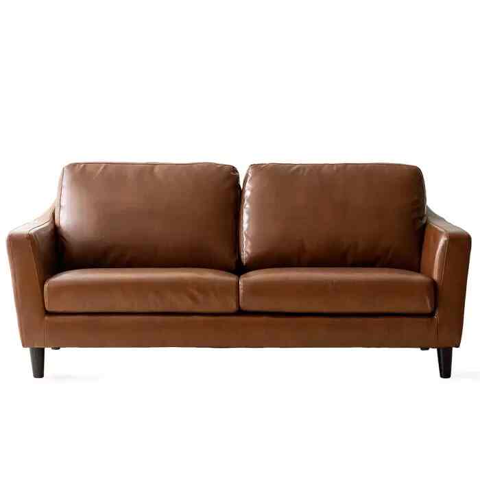 LAURU ファブリック 2.5Pデザインソファ [15色]