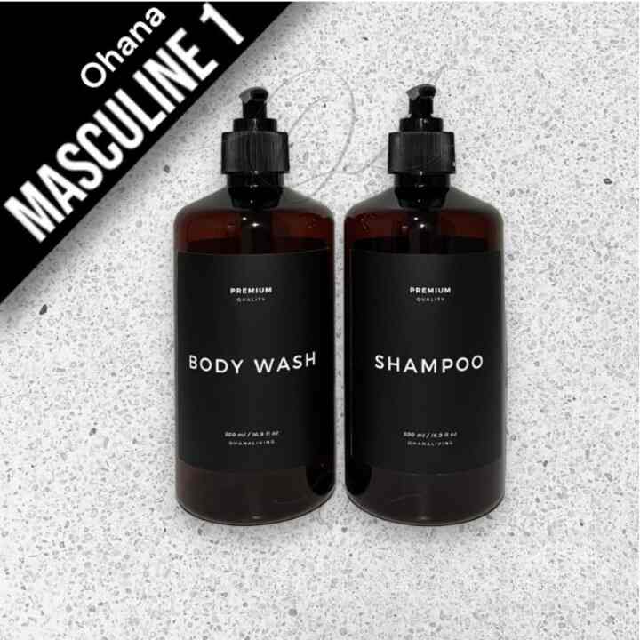 MASCULINE 1 Aesthetic Refillable Bottle