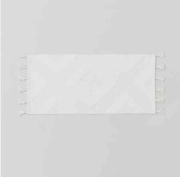 Tasseled Bath Mat