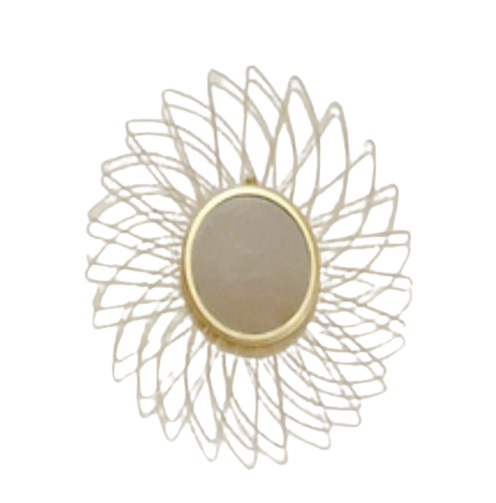 CERMIN KACA DINDING ROTAN