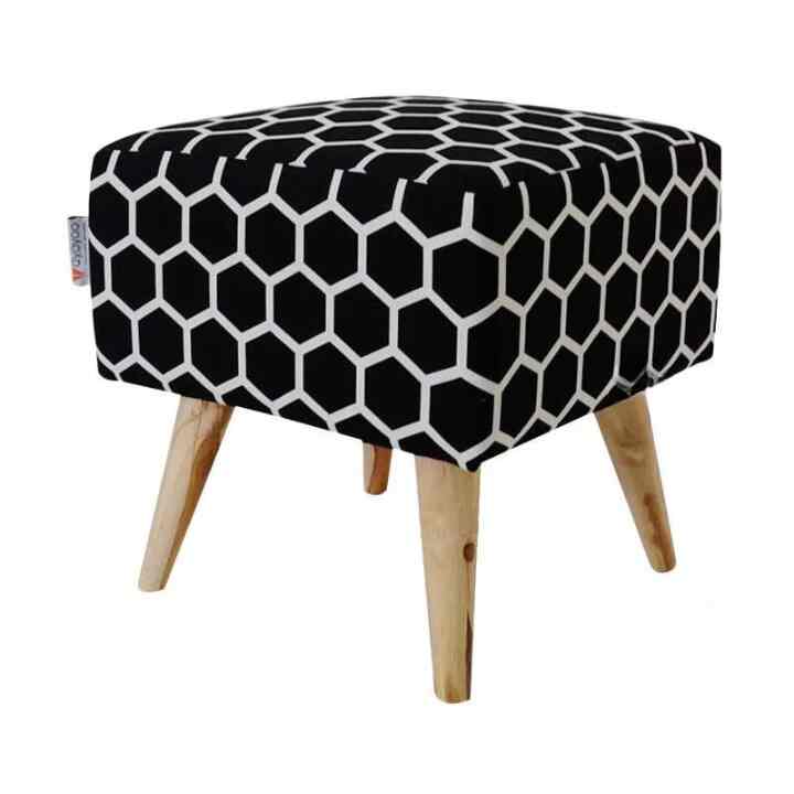 Bee Hive Square Stool