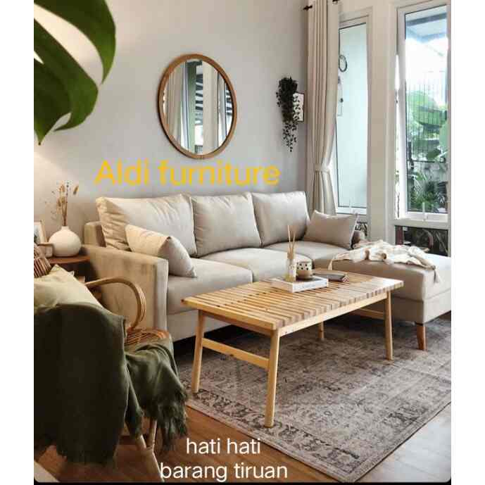 Sofa L Retro Minimalis