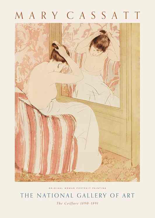 MARY CASSATT - THE COIFFURE