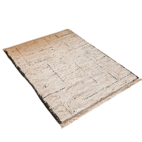 ラグマット BIANCA LINE-DOT 四角形タイプ［3サイズ］