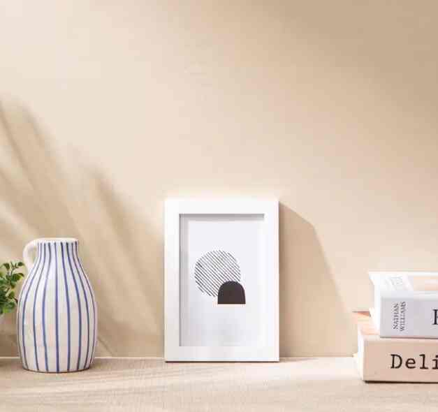 GAKU Bingkai Foto Basic 4R 10x15 cm - Putih