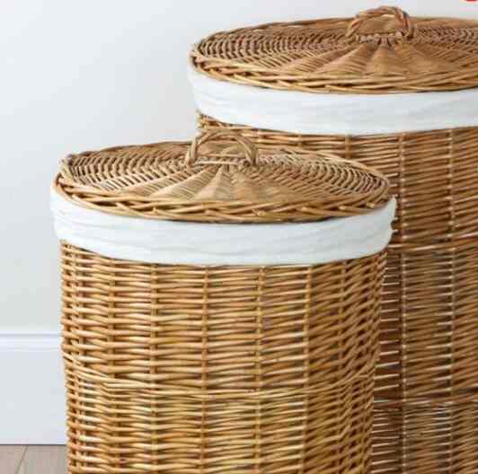 Keranjang Laundry Anyaman