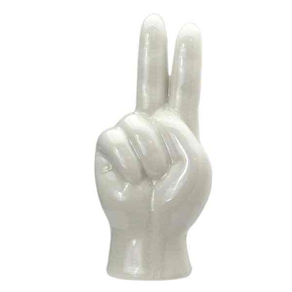 ポーセリン ハンドオブジェ PEACE