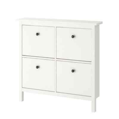 HEMNES Shoe cabinet with 4 compartments
