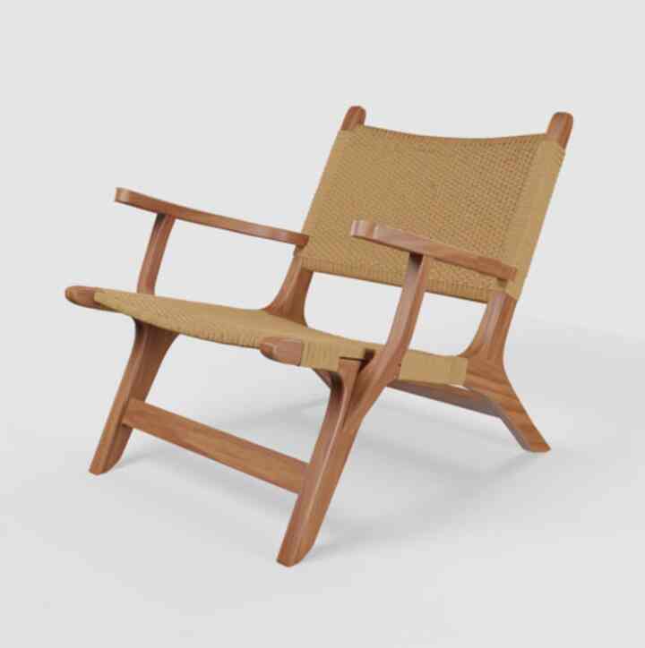 Saravad Lounge Chair - Candy Brown