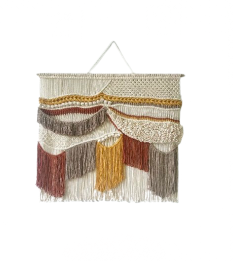 Macrame Wall Decor, Senja, 100x100cm