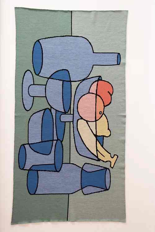 unpis × sato ブランケット ガラスとフルーツ