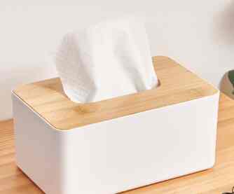 Tissue Box Tutup Kayu