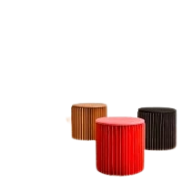 ペーパースツール ロータイプ【4colors】