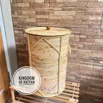 Keranjang Baju Rotan