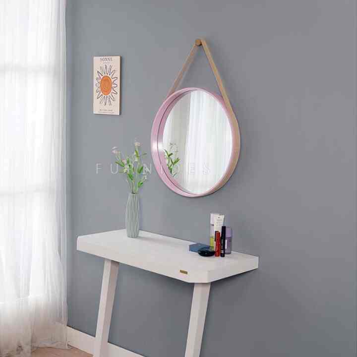 Cermin bulat gantung