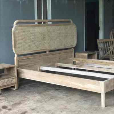 Dipan jati rotan 180x200cm