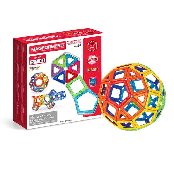 マグ・フォーマー ベーシックセット（62ピース）