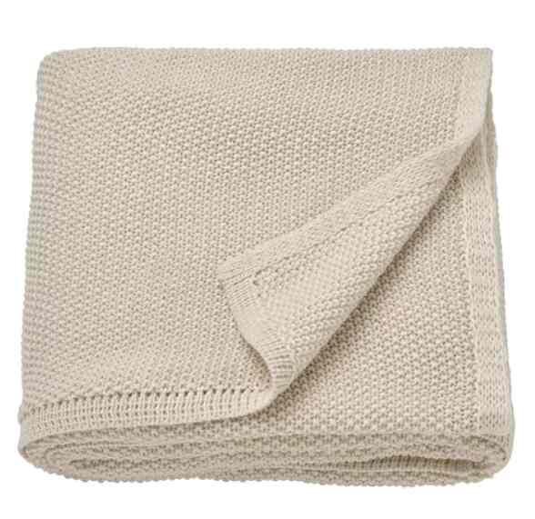 HUMLEMOTT Throw, off-white