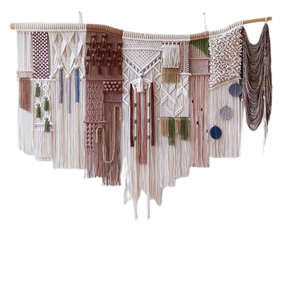 Macrame Earth Tones 150x110