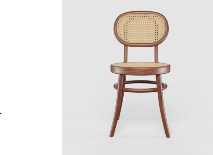 Normandy Dining Chair - Walnut Brown
